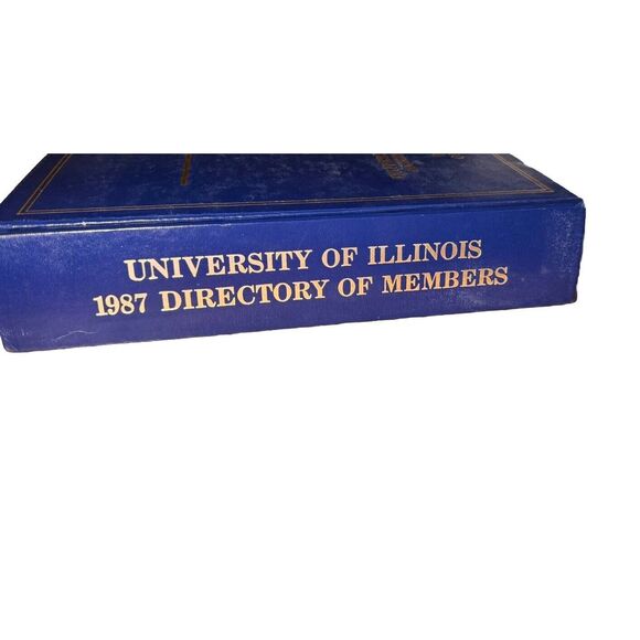 University Of Illinois Alumni Association 1987 Members Directory - Picture 2 of 7